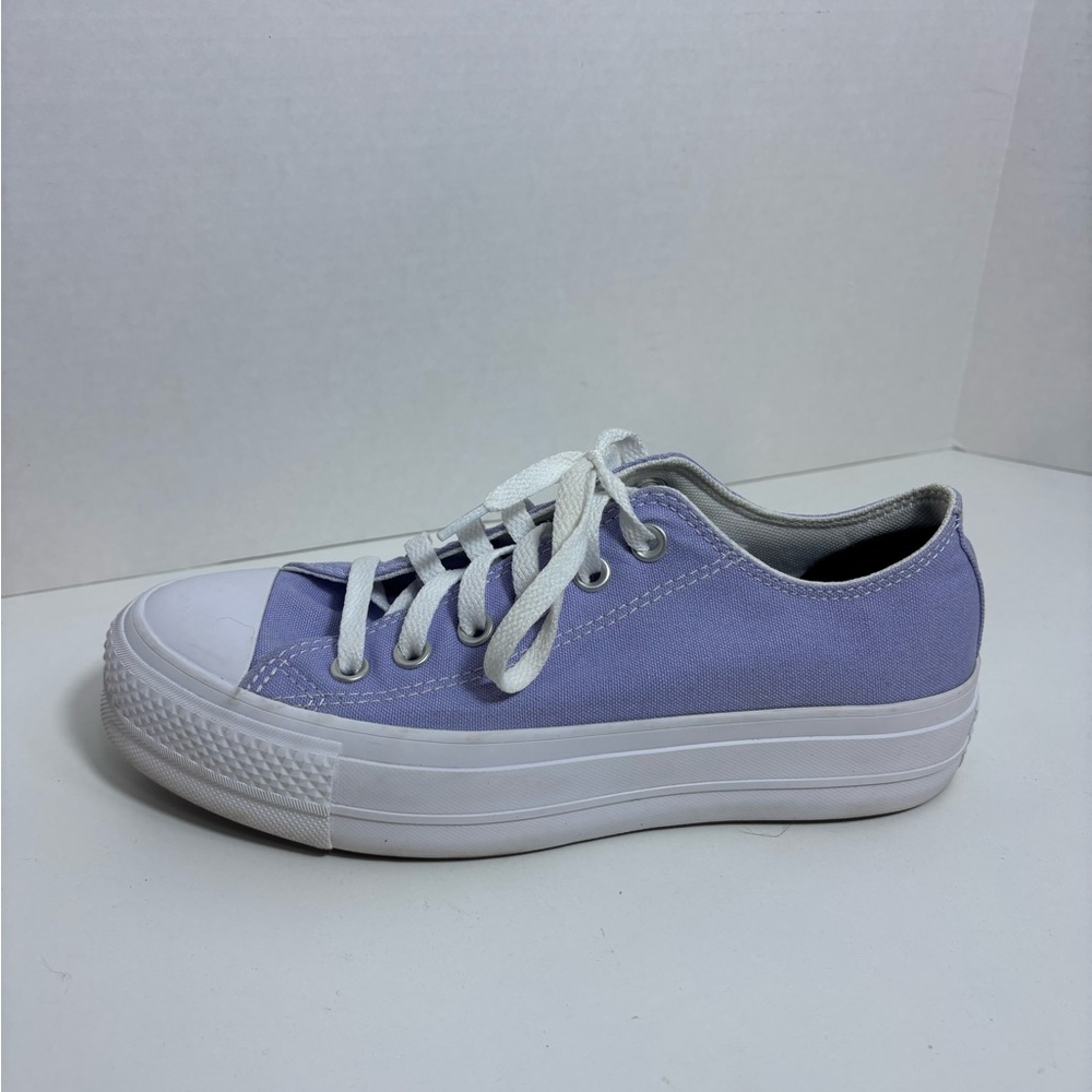 Converse Lavender Purple Low Top Sneakers - Picture 6 of 9